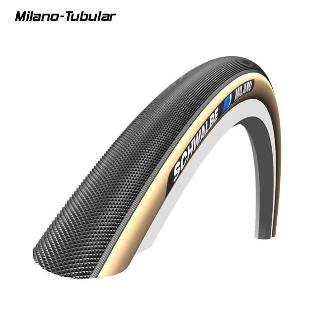 Schwalbe Milano tubular road bike tyre tire 700x22c beige-skin