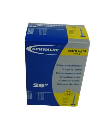 Schwalbe SV14 bicycle tube long valve 60mm 26x1.5~2.35