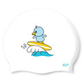 SD Suffing Sdock White Silicon Swimming Cap
