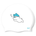 SD Fly Bebe White Silicon Swimming Cap