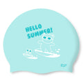 Swim-hero SD7 Silicone Water Proof Swimming Cap Soft Mint