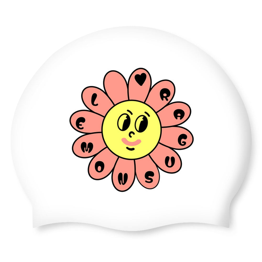 Swim-hero Lemonsugar Sunny Daisy Silicone Swimming Cap
