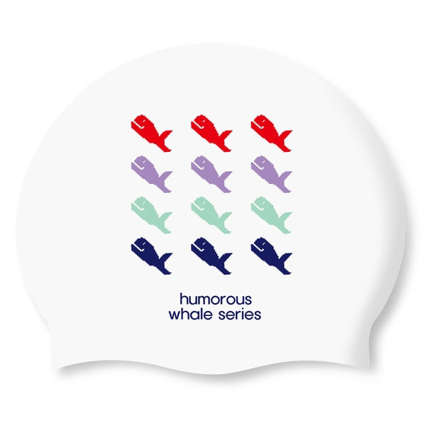 Swim-hero Hiiji Silicone Swimming Cap Whale Series