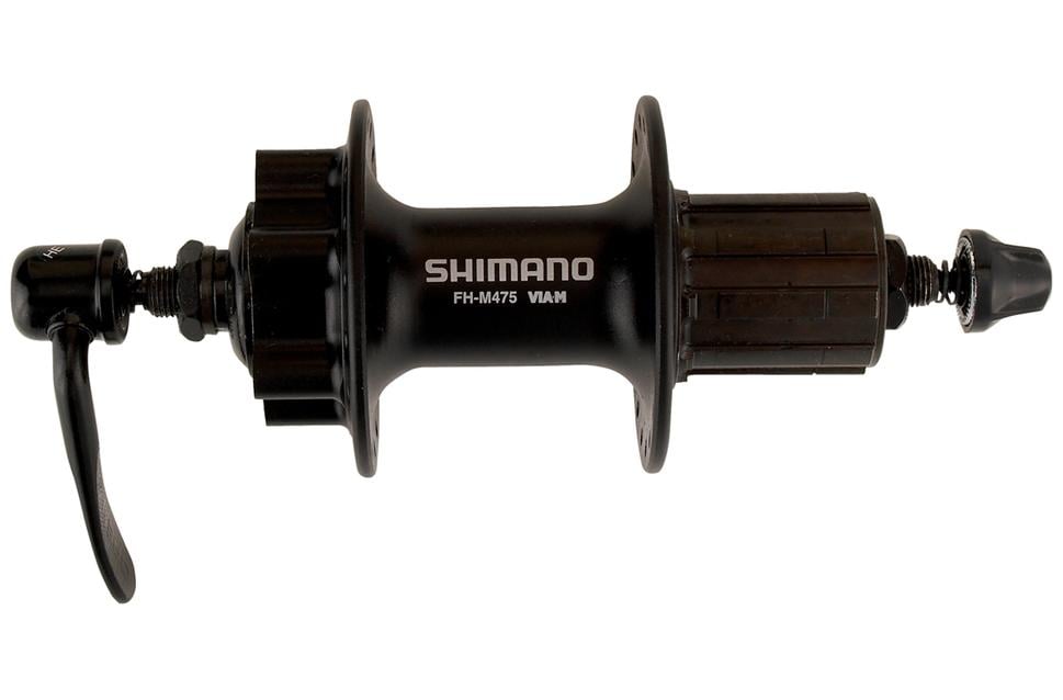 Shimano M475 36h 6-Bolt HG Hub Rear MT - Black