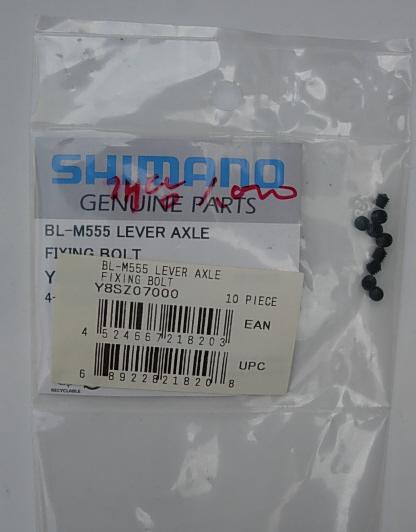 Shimano BL-M555 Lever Axle Fixing Bolt Y8SZ0700