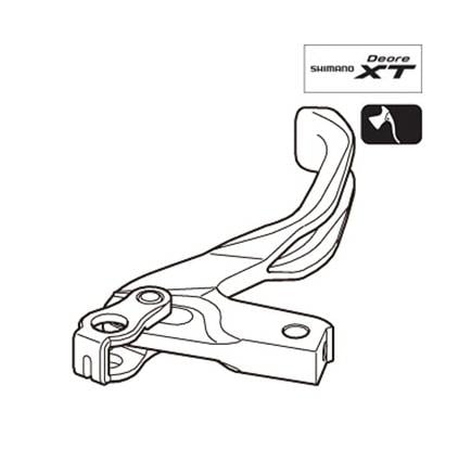 Shimano BL-M770 Brake Lever Unit Right Y8U698040