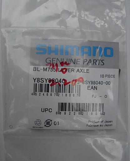 Shimano BL-M775 Lever Axle Y8SY98040