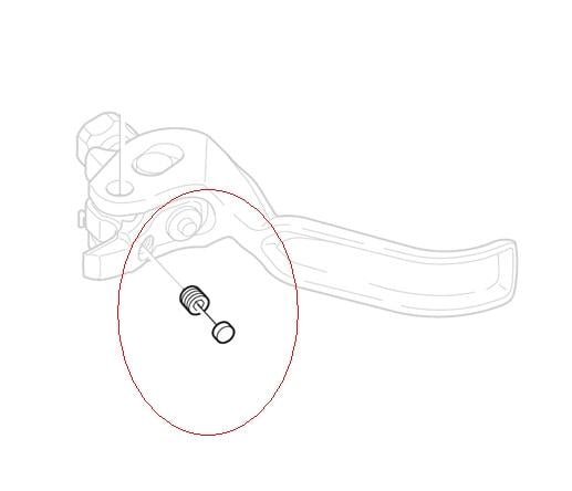Shimano BL-M988 Lever Axle Fixing Bolt Cap Y8V398040