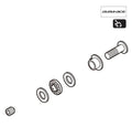 Shimano BR-7800 Arm Bolt Unit M6x17.5 Y8A098040