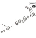 Shimano BR-7800 Quick Release Assembly Y8A098140