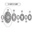 Shimano CS-6700 Sprocket Part 21-24-28T Y1YX98060
