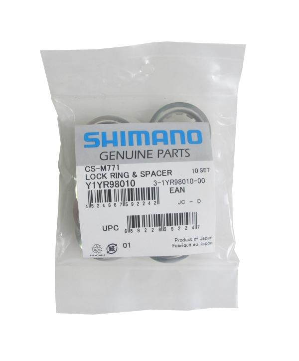 Shimano CS-M771 sprocket lockring Washer 11T Y1YR98010