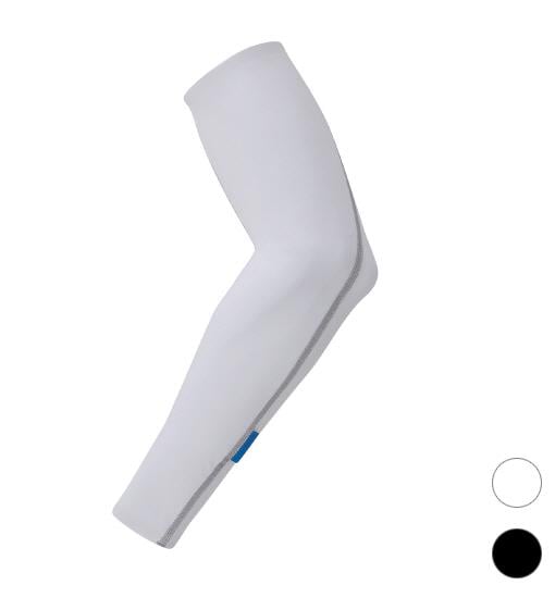 Shimano Cycling Sunblock Arm Warmers White