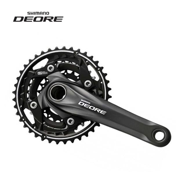 Shimano Deore FC-M610 Crankset Black 42-32-24T