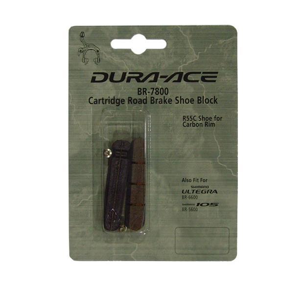 Shimano Dura Ace Carbon Rim Cartridge V brake Pads Shoes