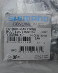 Shimano FC-5600 chainring fixing bolt and nut Y1GE98140