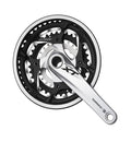 Shimano FC-T780 Touring Bike Crankset 3x10SP