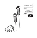 Shimano FD-6600 Adjuster Screw Plate Y5JD98010