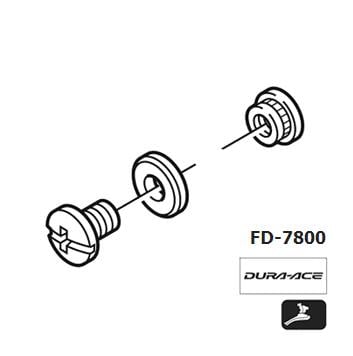 Shimano FD-7800 Chain guide fixing bolt Y5HX98020