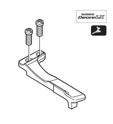 Shimano FD-M760 Adjuster Screw Plate Y5HY98040