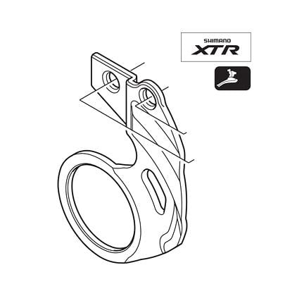 Shimano FD-M970-E BB Plate Y5EC50600