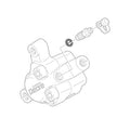 Shimano Hydraulic BR-M555 Bleed Nipple Oring Y8B511001