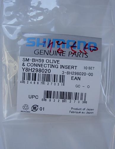Shimano Olive Ring Set Fit SM-BH59 Y8H298020
