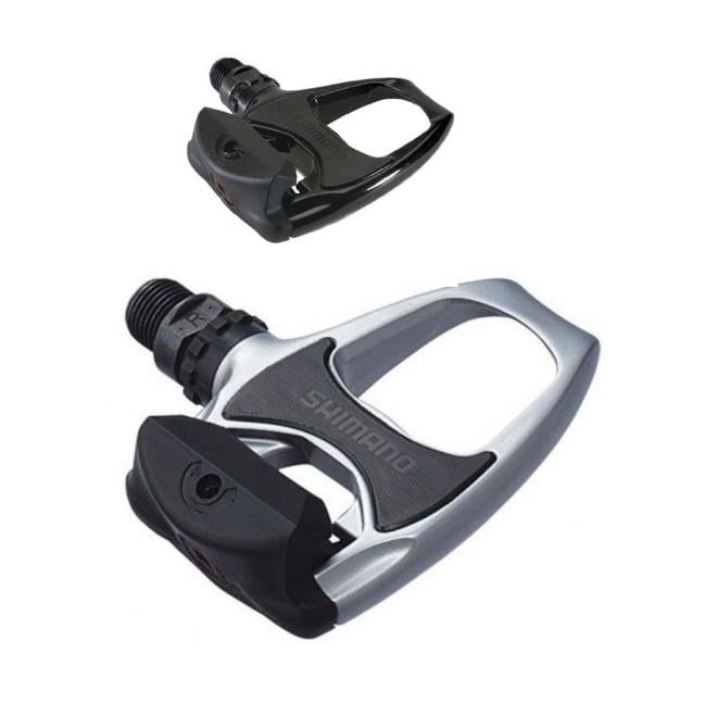 Shimano Road Bike Pedals PD-R540 SPD-SL Silver