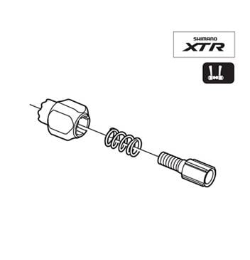 Shimano SL-M970 Shifter Cable Adjuster Bolt Y6M398050