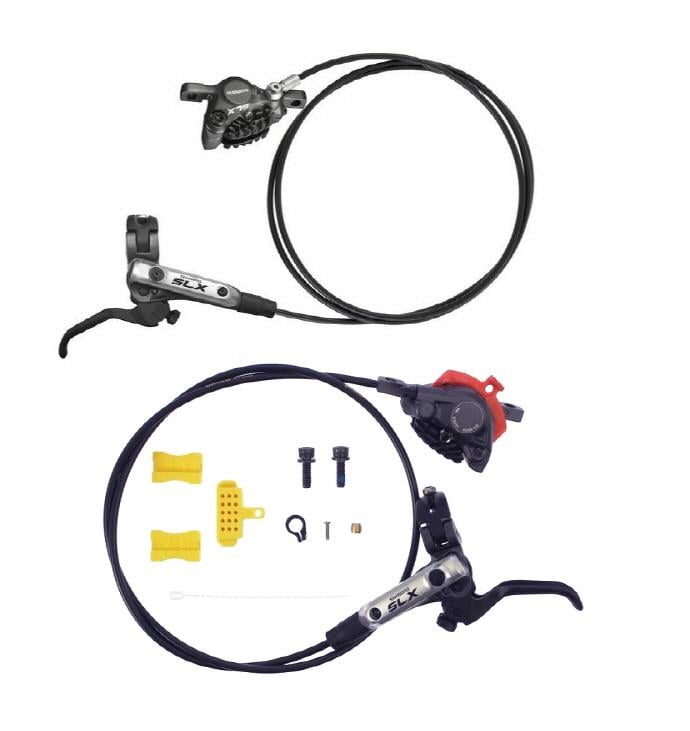 Shimano SLX M666K Disc Brake Complete Set