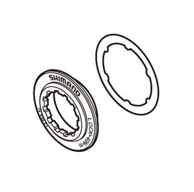 Shimano SM-RT81 lockring and washer Y8K198010