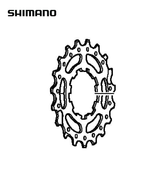 Shimano ST-6700 Sprocket Wheel 19T for 12-25T Y1ZD1900E