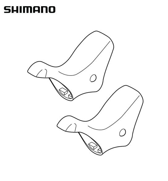 Shimano ST-7800 Bracket Cover Kit Hoods Y6JA98100