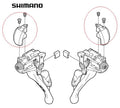 Shimano ST-9000 Name Plate Left Y63Z98020