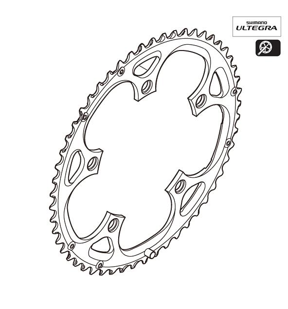 Shimano Ultegra FC-6600 53T Chainring Y1G398040