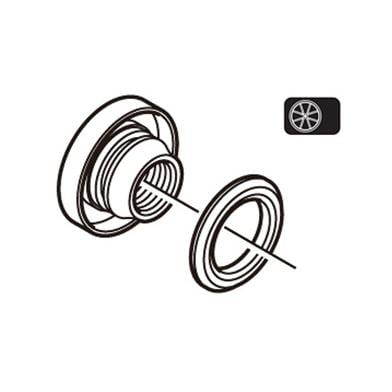 Shimano WH-M765-F Cone Cover Y4BB98020