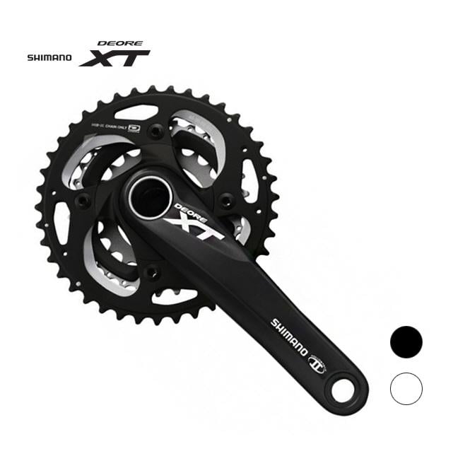 Shimano XT FC-M782 10SP Black Crankset 40-30-22T