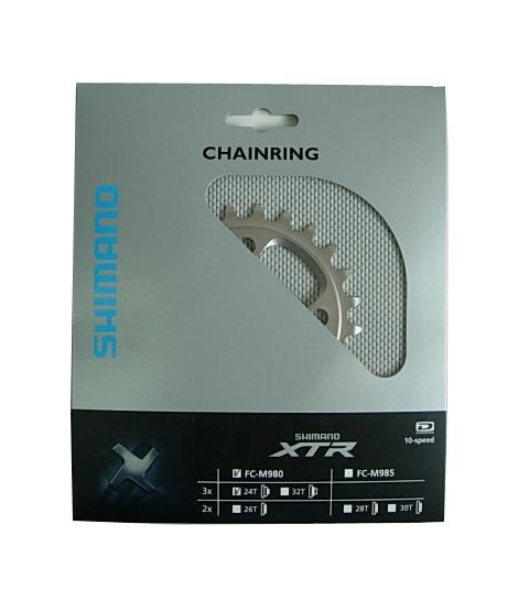 Shimano XTR chainring FC-M980 24T AE Y1LR24000