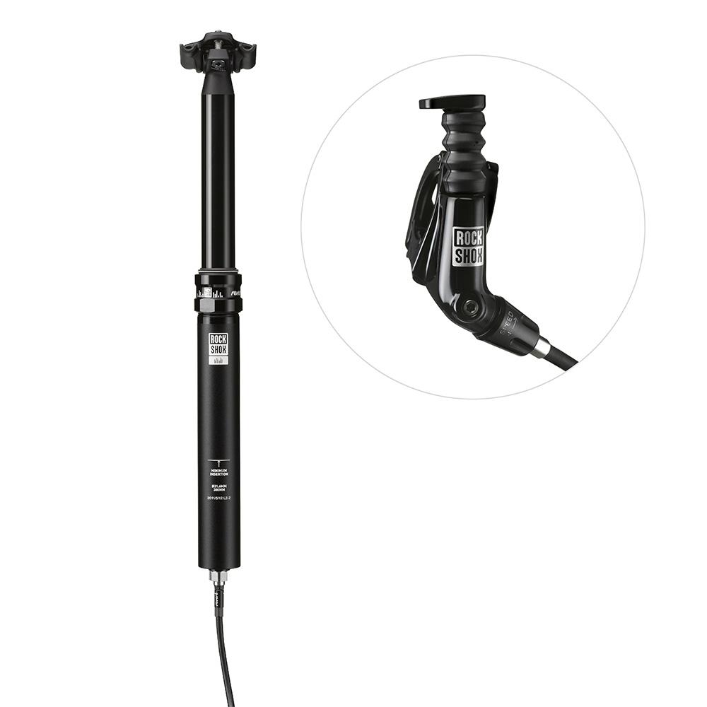 RockShox Reverb Stealth 30.9x380mm MMX and Clamp Mount Left 125mm Travel