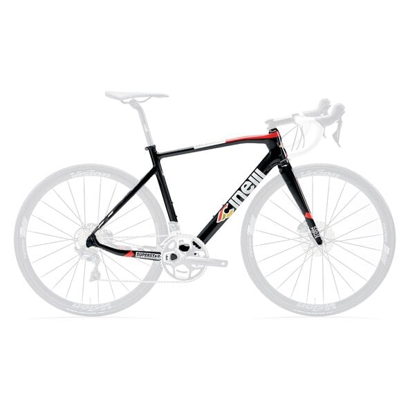 Cinelli Superstar Disc Frameset Black Cat