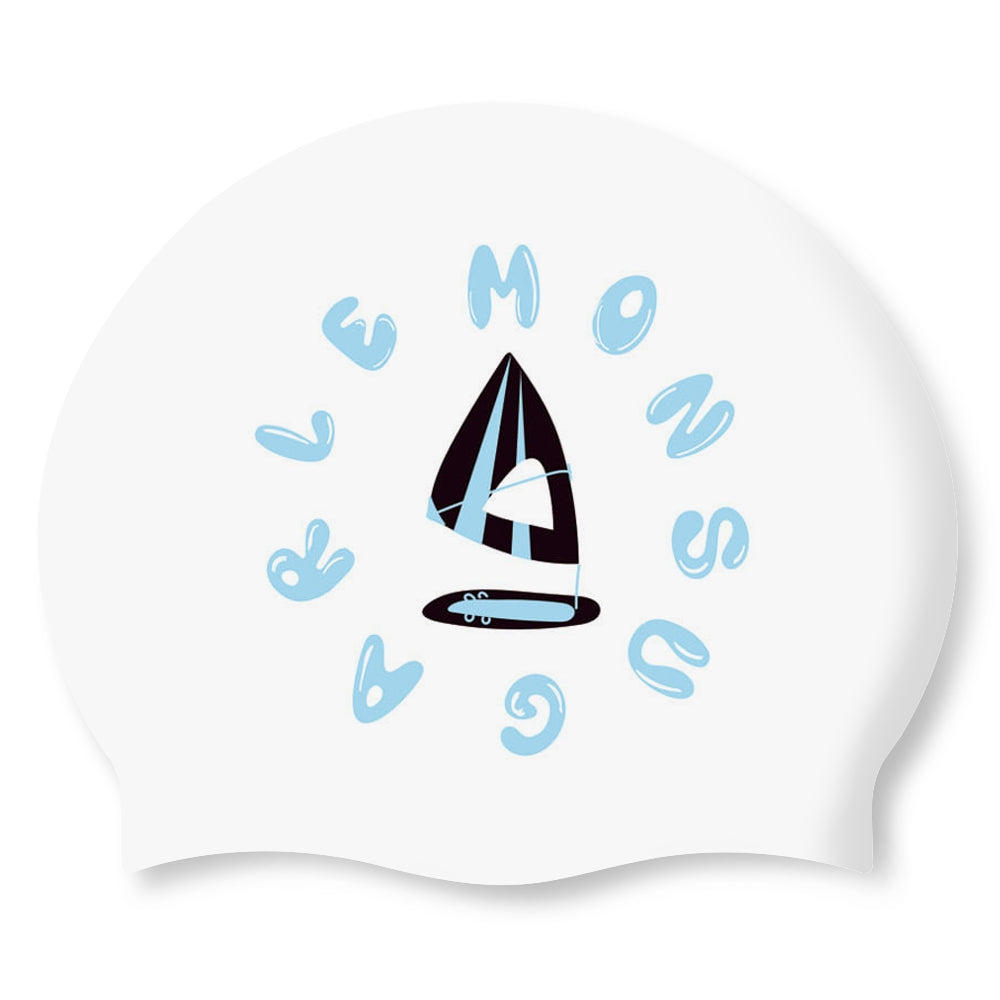 Swim-hero LemonSugar Bavaria Swimming Cap Silicone White
