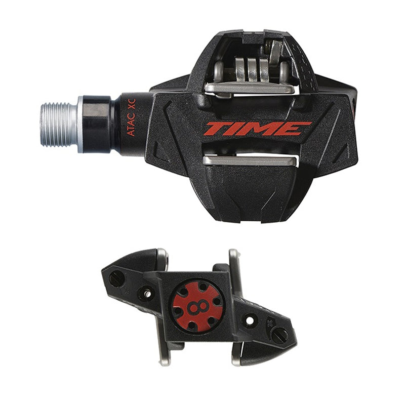 Time Pedals MTB XC 8 Black Red