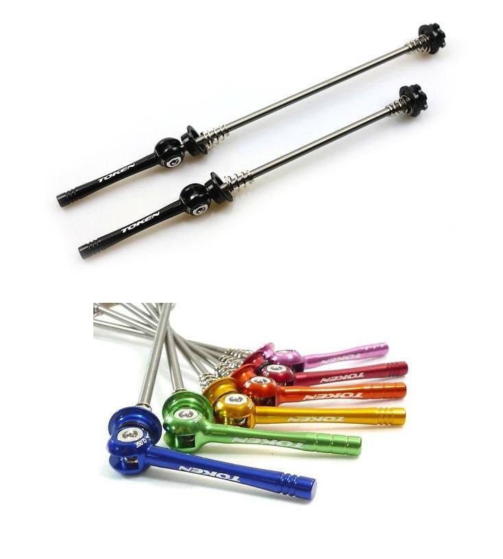 Token TK480M Ti QR lever MTB 7colors F100mm R135mm Black
