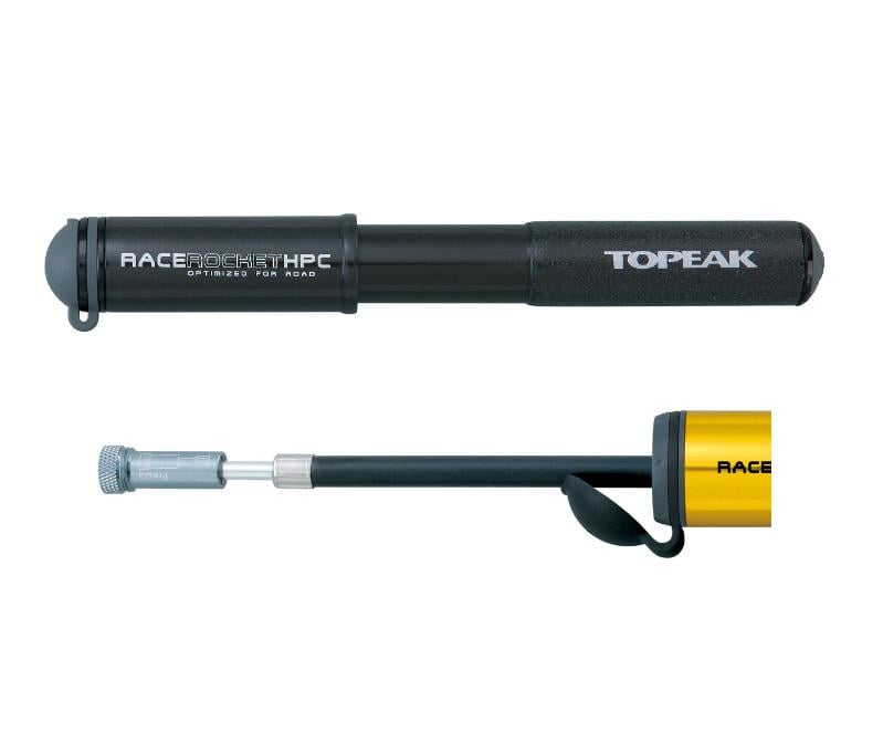 Topeak RaceRocket HPC Road Bike Pump TRR-HPCB1B 