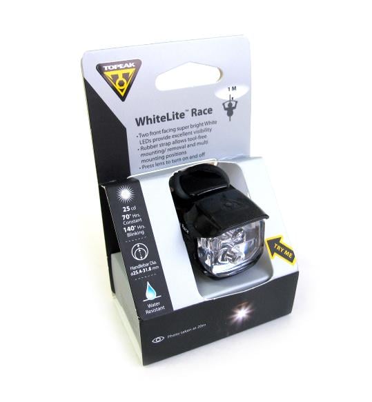 Topeak WhiteLite Race Front Safety Lamp