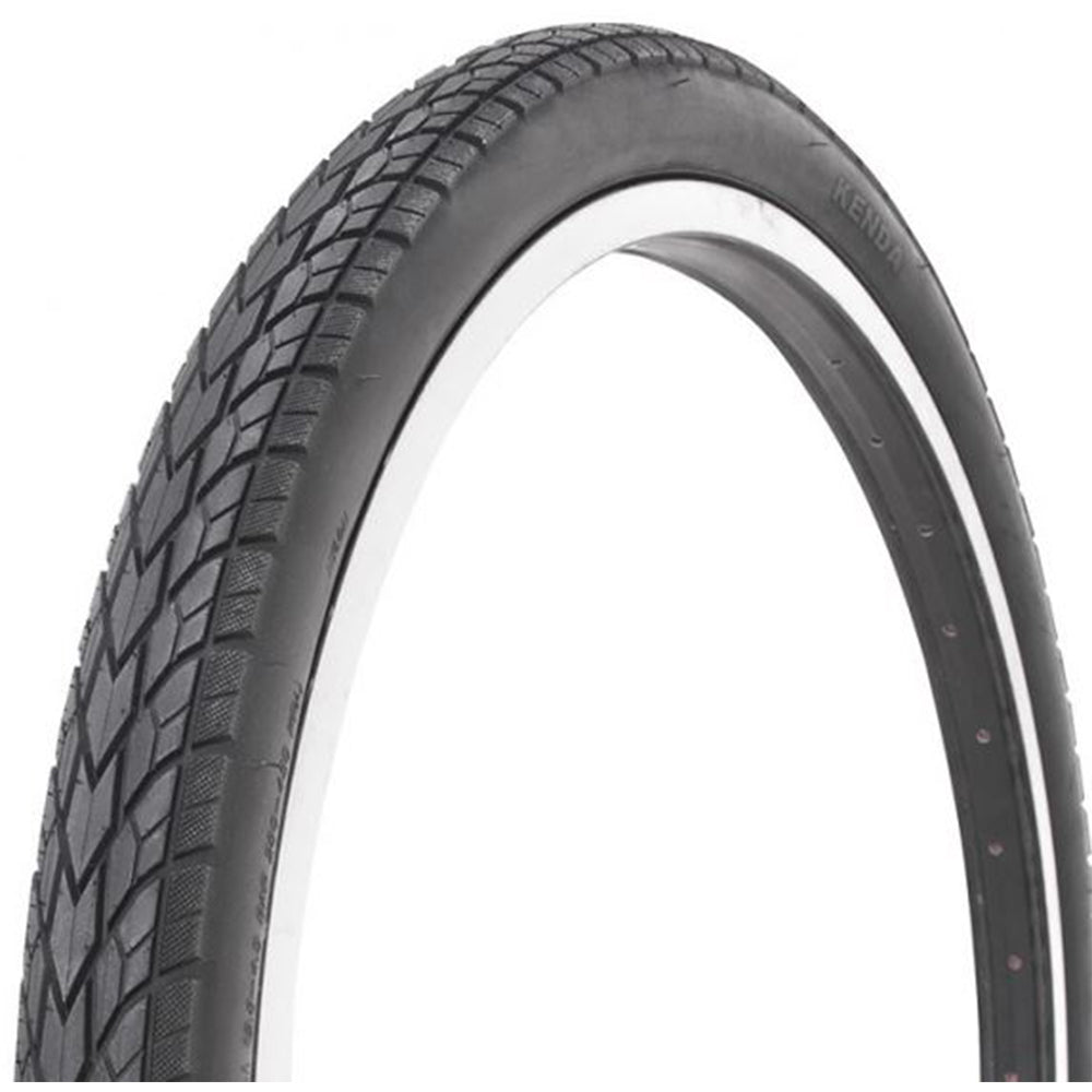 Tire 27.5x2.10 Kenda Khan II SRC Semi Slick Black Wire Bead