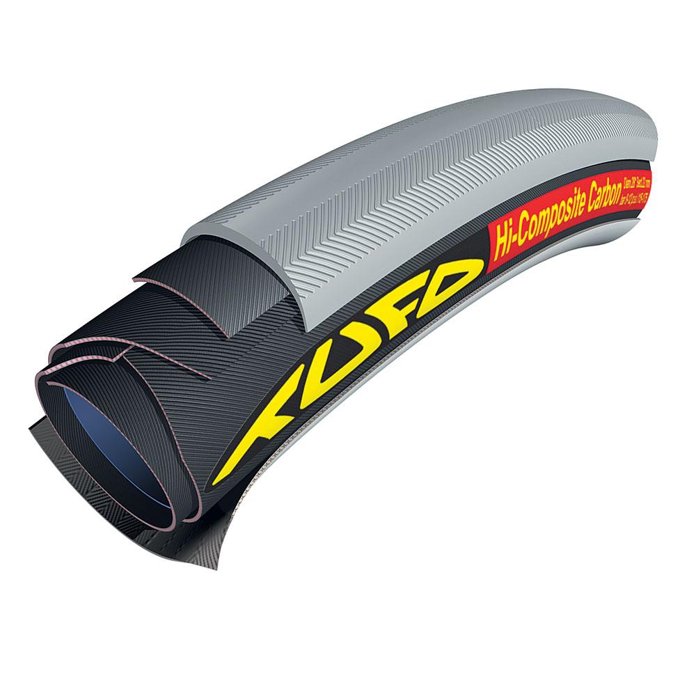 700x22 TUFO HI-COMP CARBON TUBULAR GREY