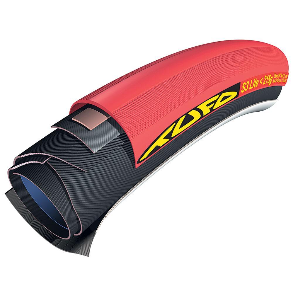 700x21 TUFO S3 LITE <215 TUBULAR RED