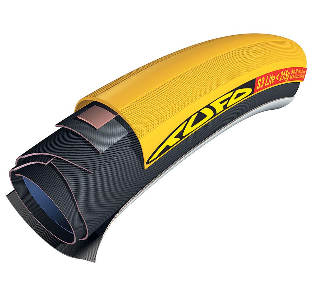 700x21 TUFO S3 LITE <215 TUBULAR YELLOW
