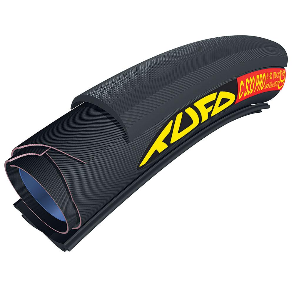 700x21 TUFO C S33 PRO TUBULAR-CLINCHER BLACK